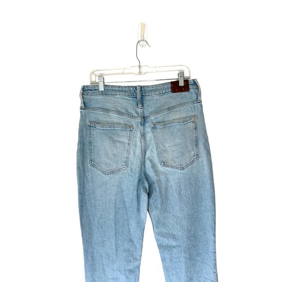 Madewell Fiore Wash Bedazzled Artsy The Curvy Perfect Vintage Jean Size 30‎ - Picture 10 of 16